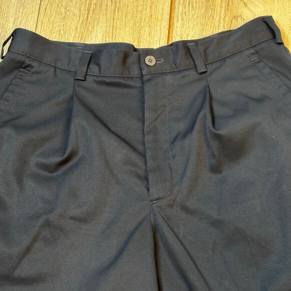 Nike Golf Dri Fit Dark Navy Trouser Shorts Size 32 Medium - Picture 3 of 7